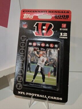 2008 Cincinnati Bengals Topps Team Set (12 card set)